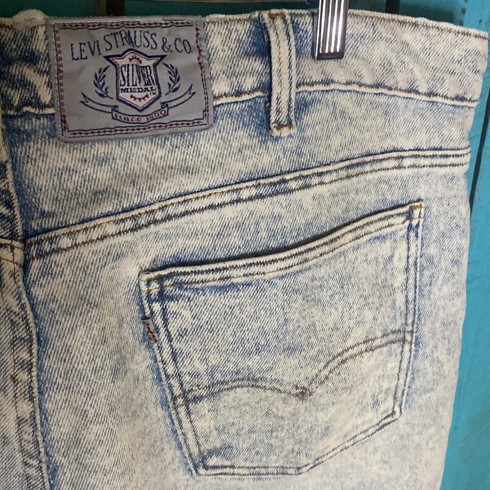 Vintage Y2K Levi’s Silver tab acid washed jeans 39x30 (tag 40x30) distressed